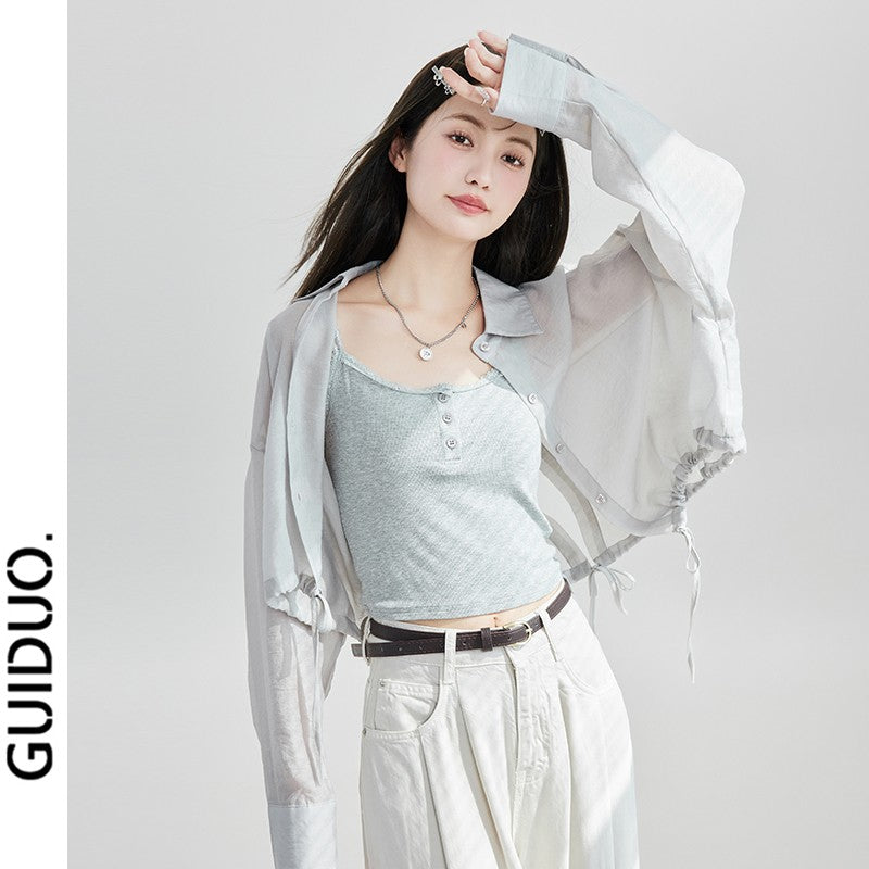 Chiffon Summer Sheer Sun Protection Jacket