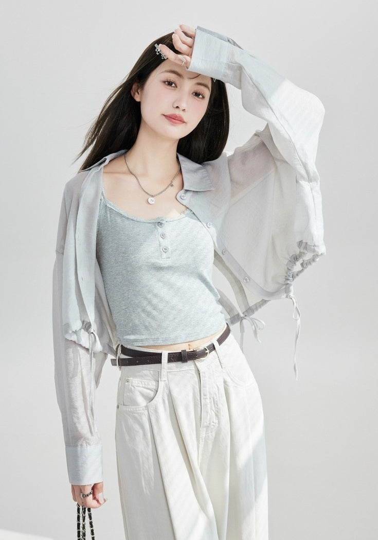 Chiffon Summer Sheer Sun Protection Jacket