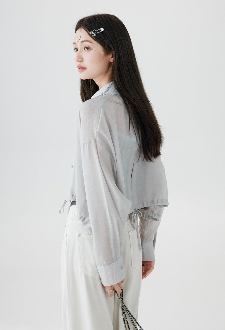 Chiffon Summer Sheer Sun Protection Jacket
