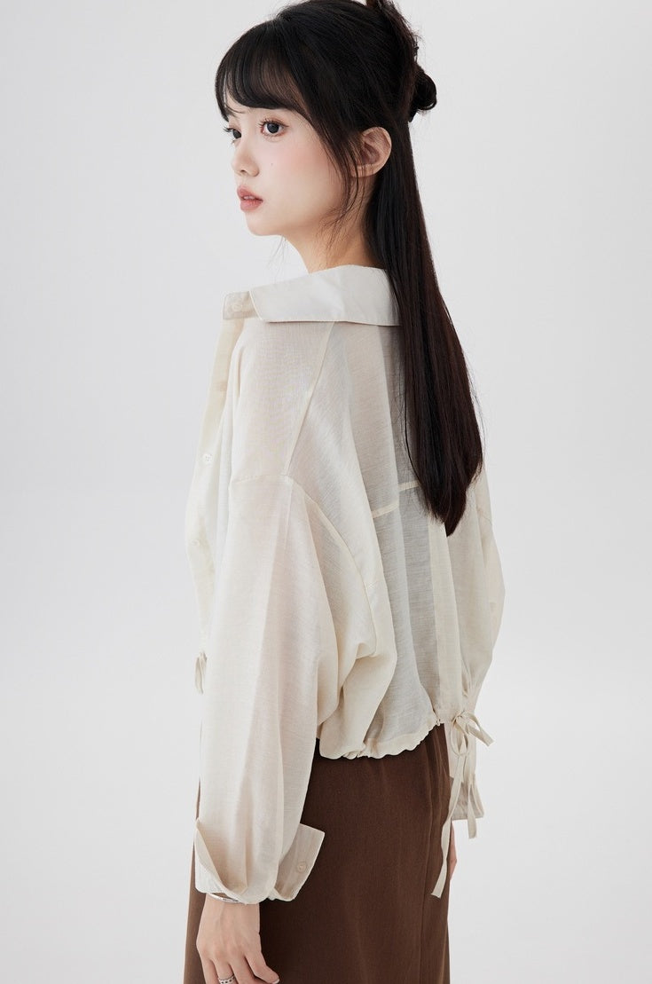 Chiffon Summer Sheer Sun Protection Jacket