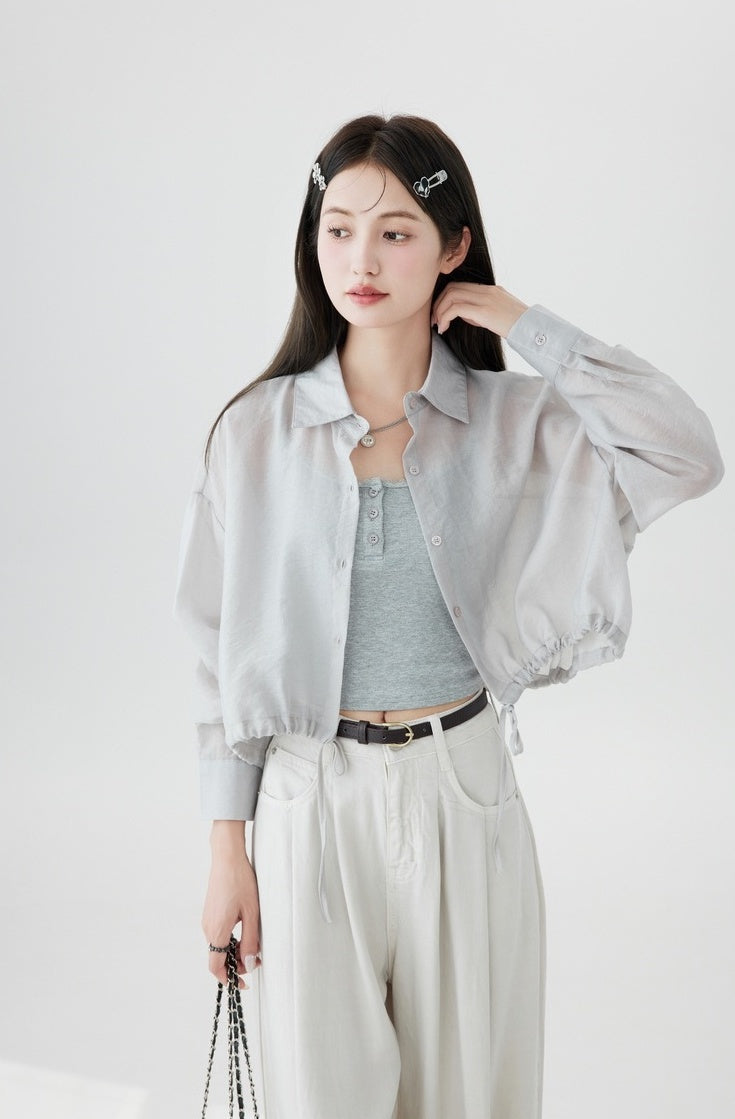 Chiffon Summer Sheer Sun Protection Jacket