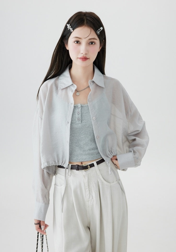 Chiffon Summer Sheer Sun Protection Jacket