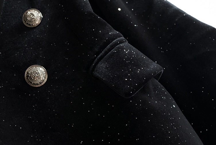 Black Stardust Suit Jacket