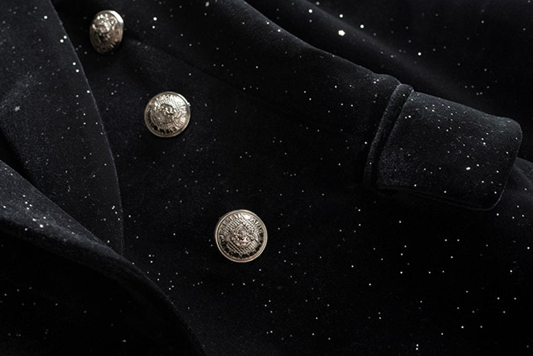 Black Stardust Suit Jacket