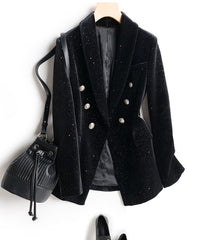Black Stardust Suit Jacket