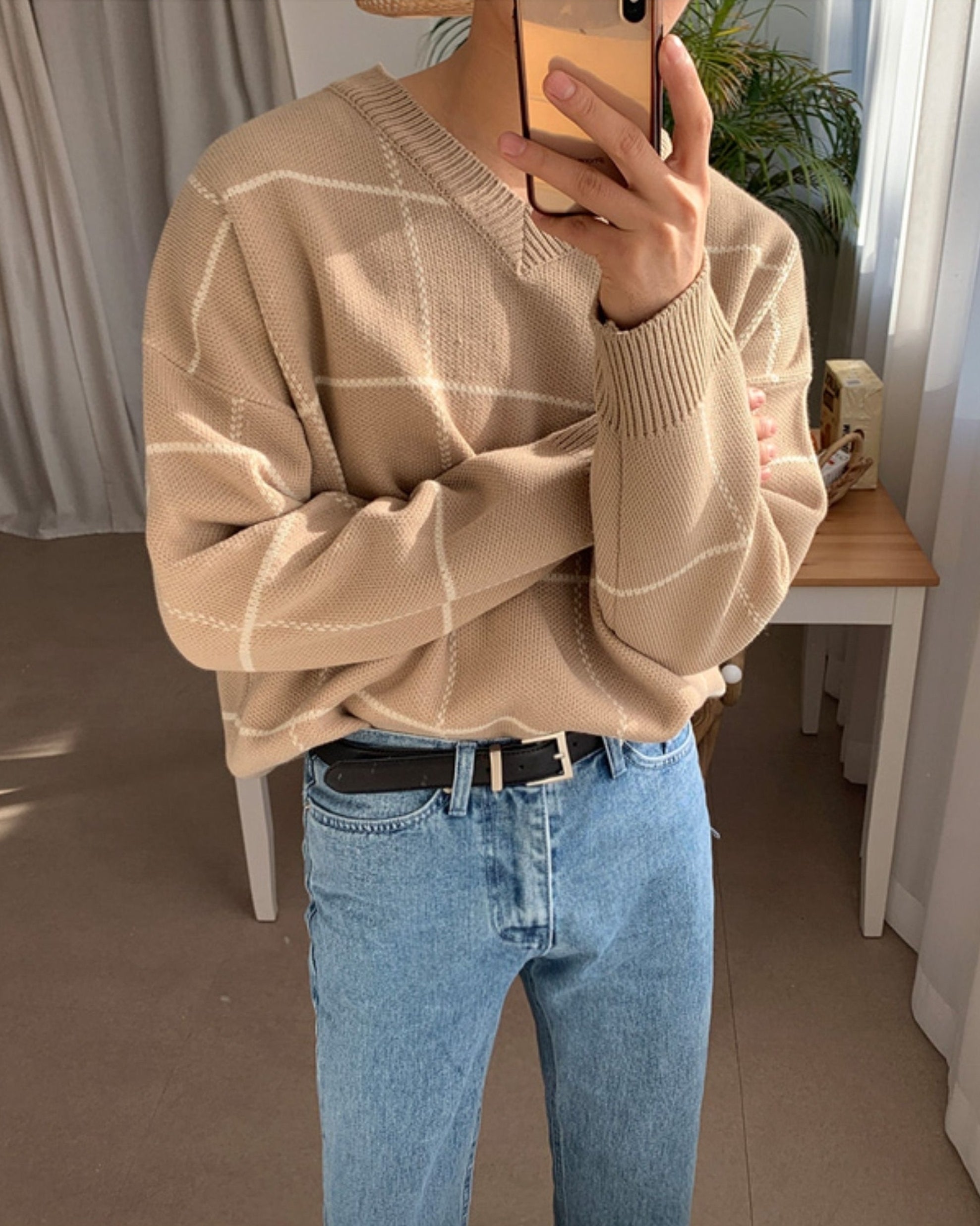 Classic Black Casual Fashion Belt For Jeans