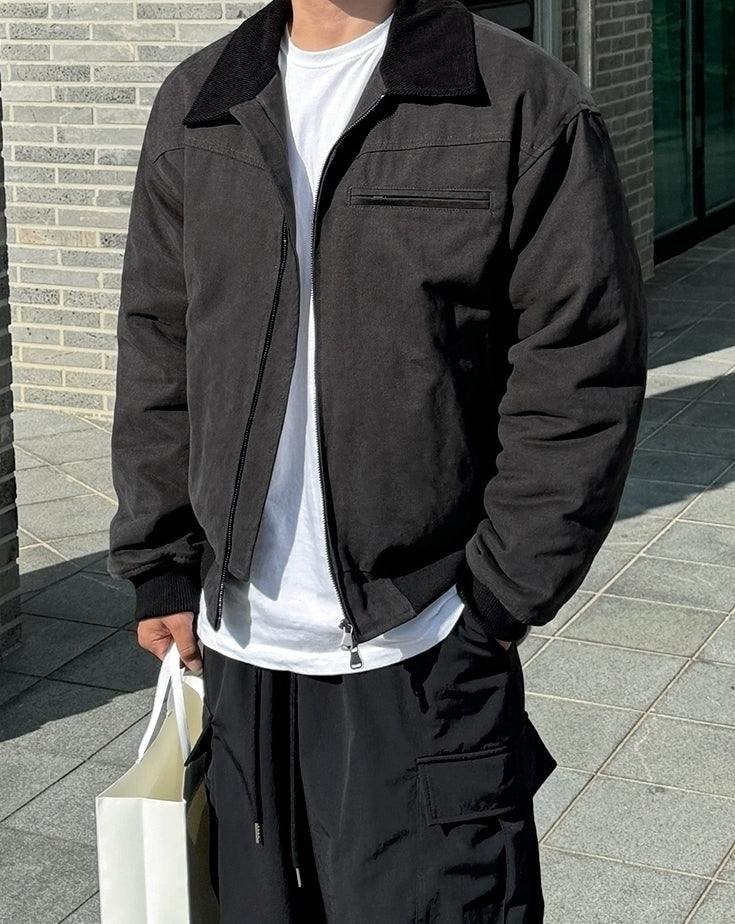 Classic Casual Short Collar Jacket For Everyday Style