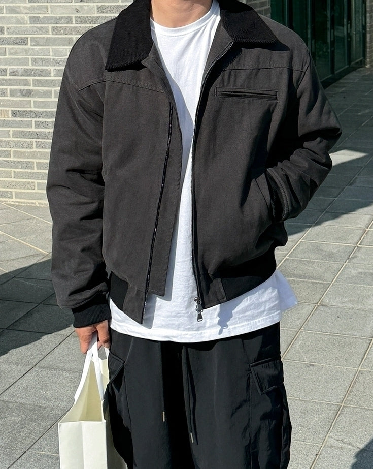 Classic Casual Short Collar Jacket For Everyday Style