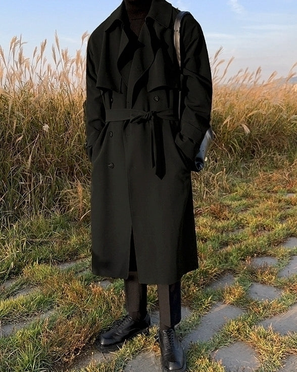 Classic Casual Single Breasted Trench Coat