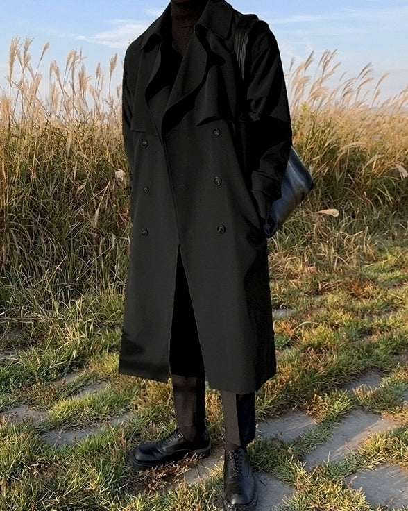 Classic Casual Single Breasted Trench Coat