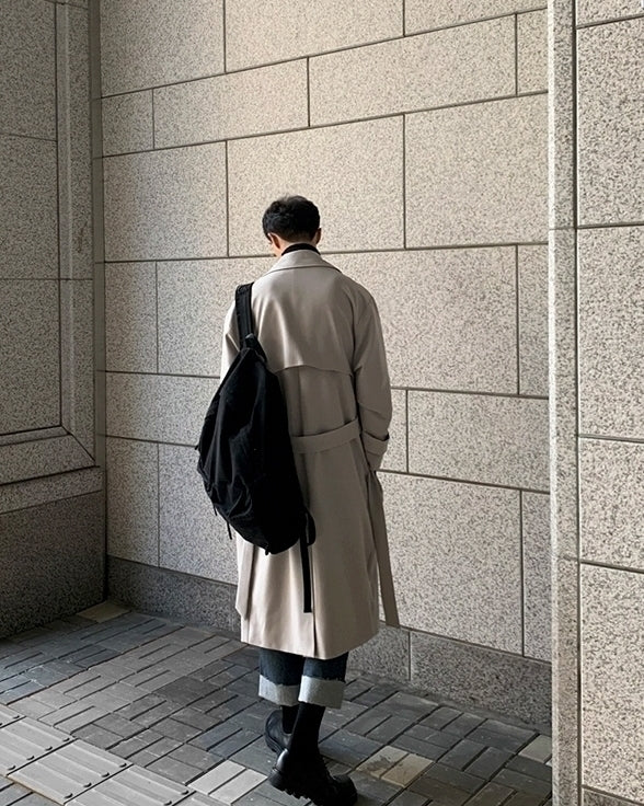 Classic Casual Single Breasted Trench Coat
