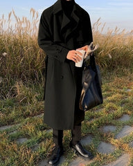Classic Casual Single Breasted Trench Coat
