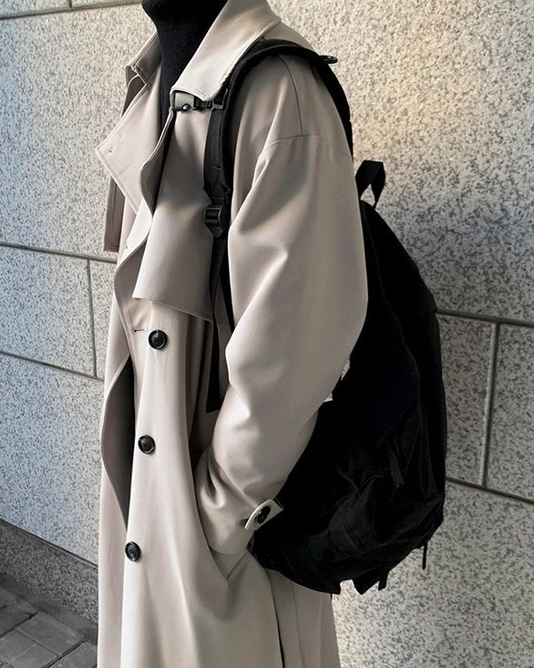 Classic Casual Single Breasted Trench Coat