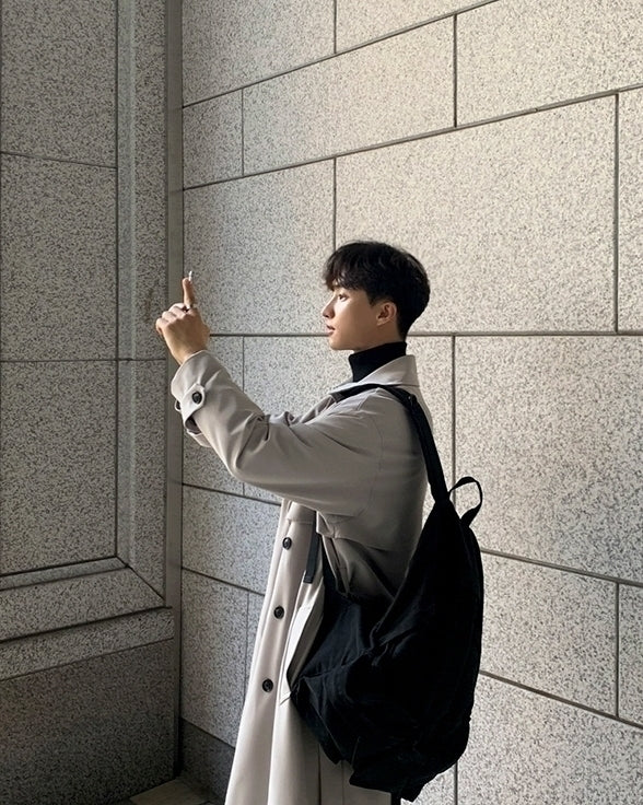 Classic Casual Single Breasted Trench Coat