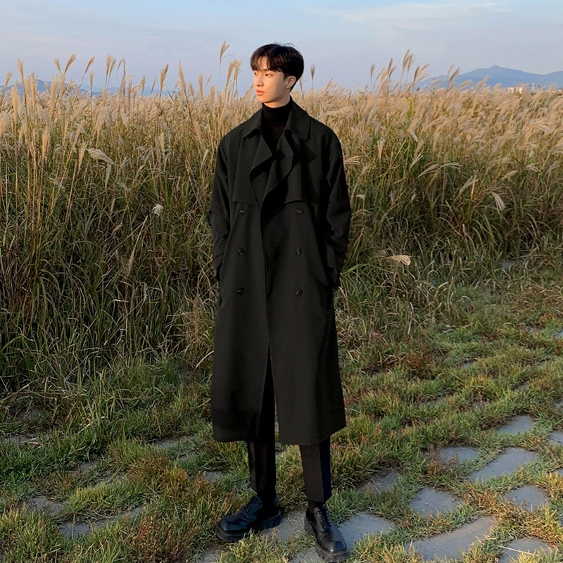 Classic Casual Single Breasted Trench Coat