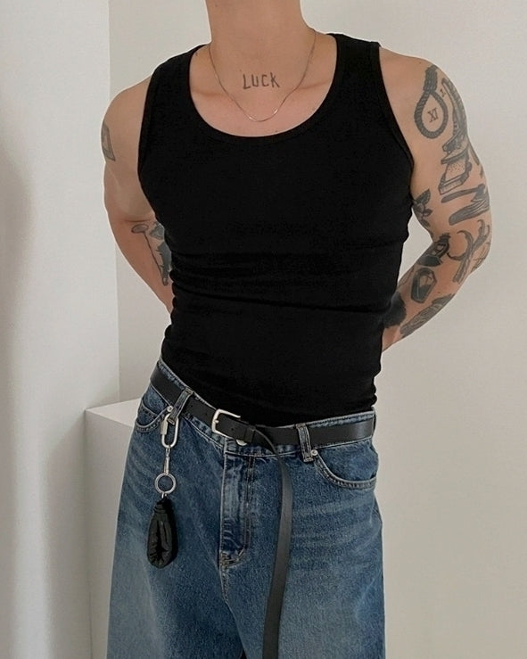 Classic Sleeveless Athletic Tee