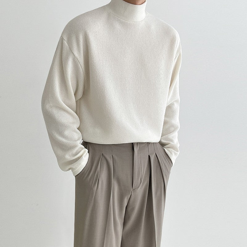 Classic Turtleneck Long Sleeve Shirt