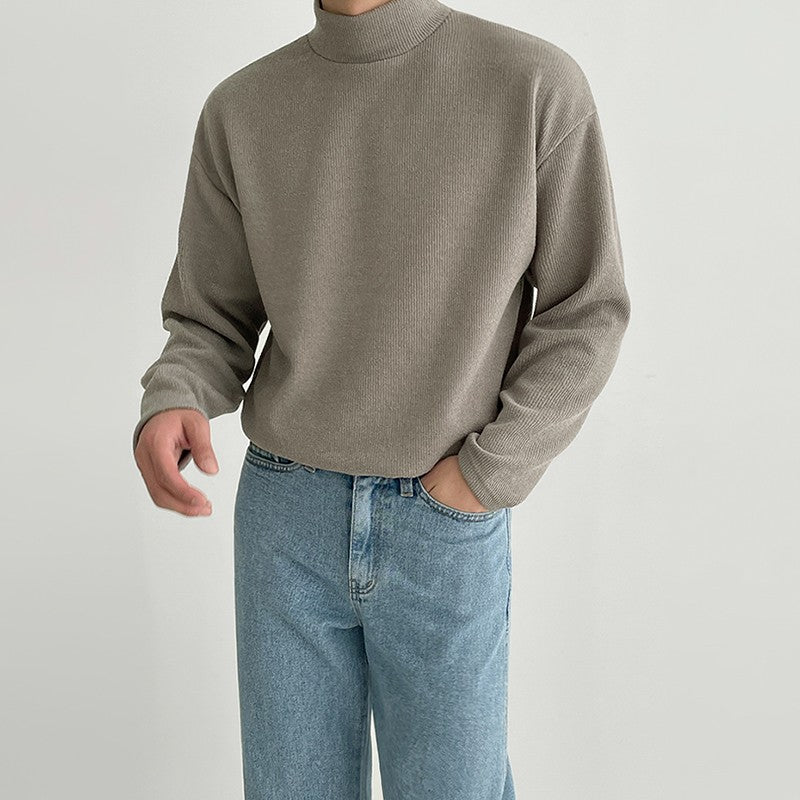 Classic Turtleneck Long Sleeve Shirt
