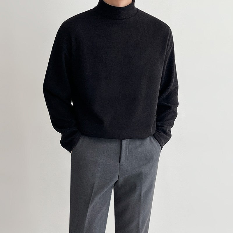 Classic Turtleneck Long Sleeve Shirt