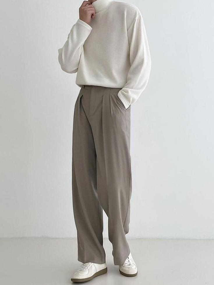 Classic Turtleneck Long Sleeve Shirt