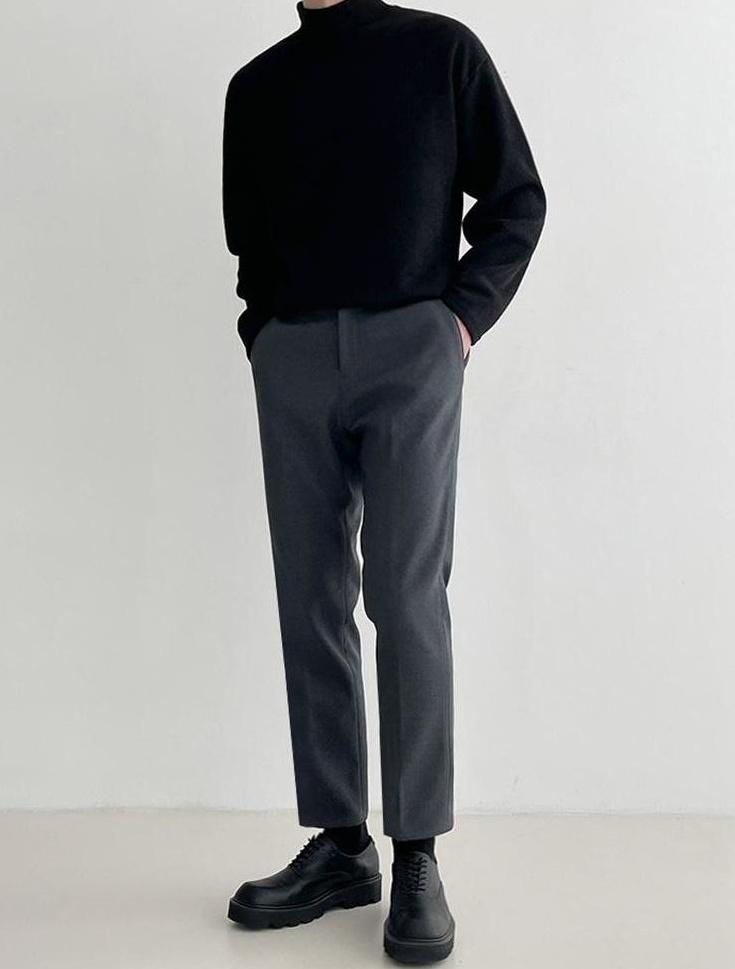 Classic Turtleneck Long Sleeve Shirt