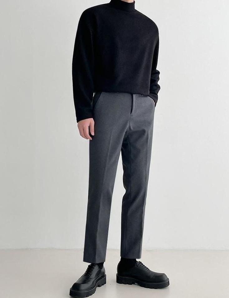 Classic Turtleneck Long Sleeve Shirt