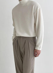 Classic Turtleneck Long Sleeve Shirt
