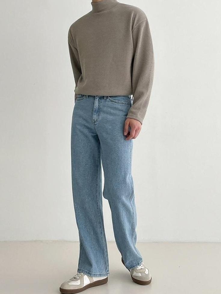 Classic Turtleneck Long Sleeve Shirt