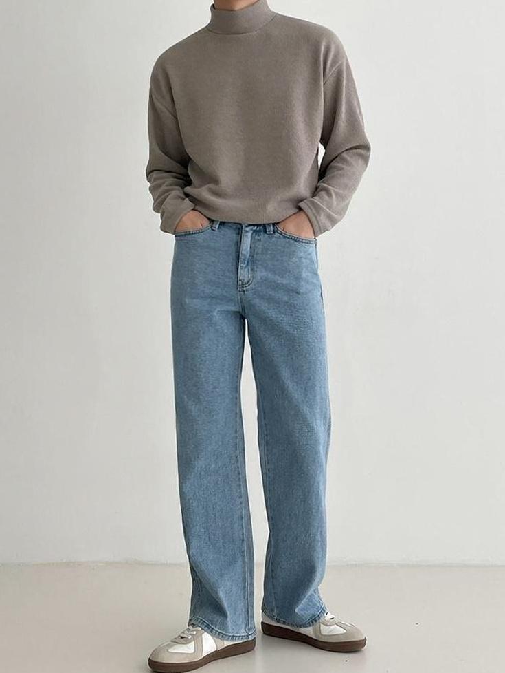 Classic Turtleneck Long Sleeve Shirt