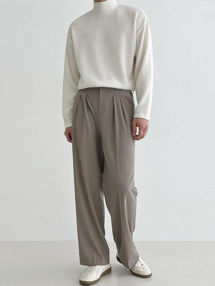 Classic Turtleneck Long Sleeve Shirt