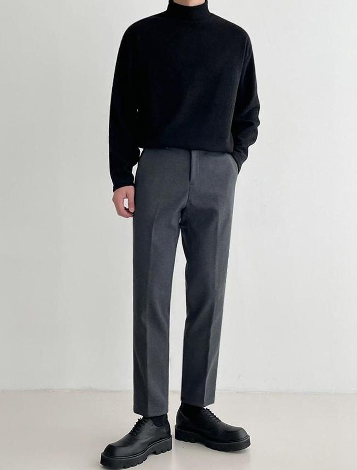 Classic Turtleneck Long Sleeve Shirt