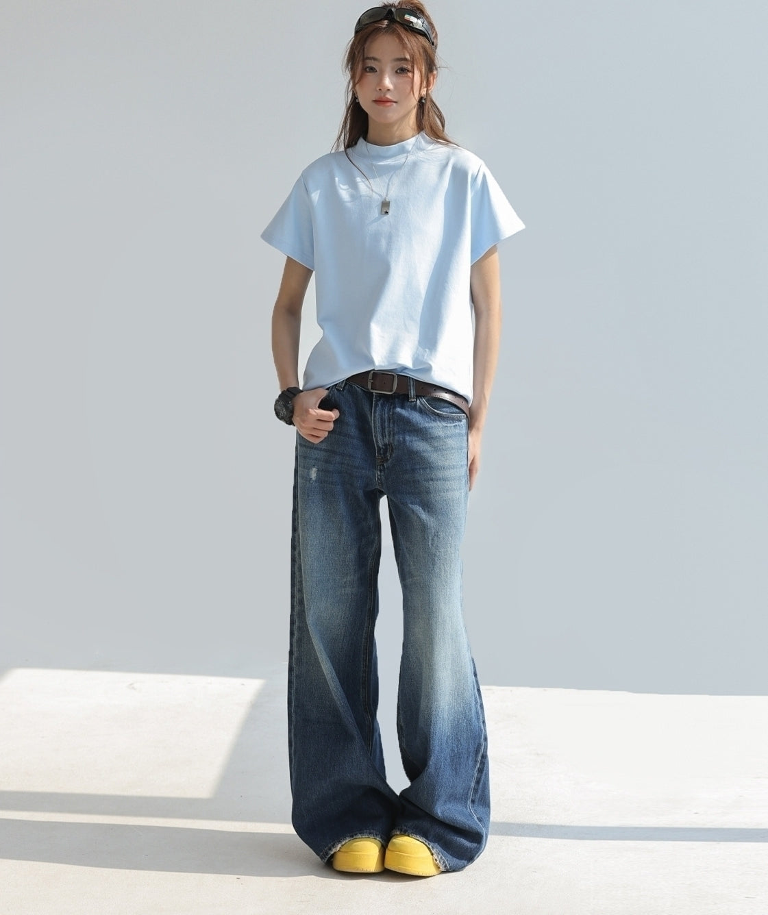 Classic Crew Neck Relaxed Fit Summer T Shirt