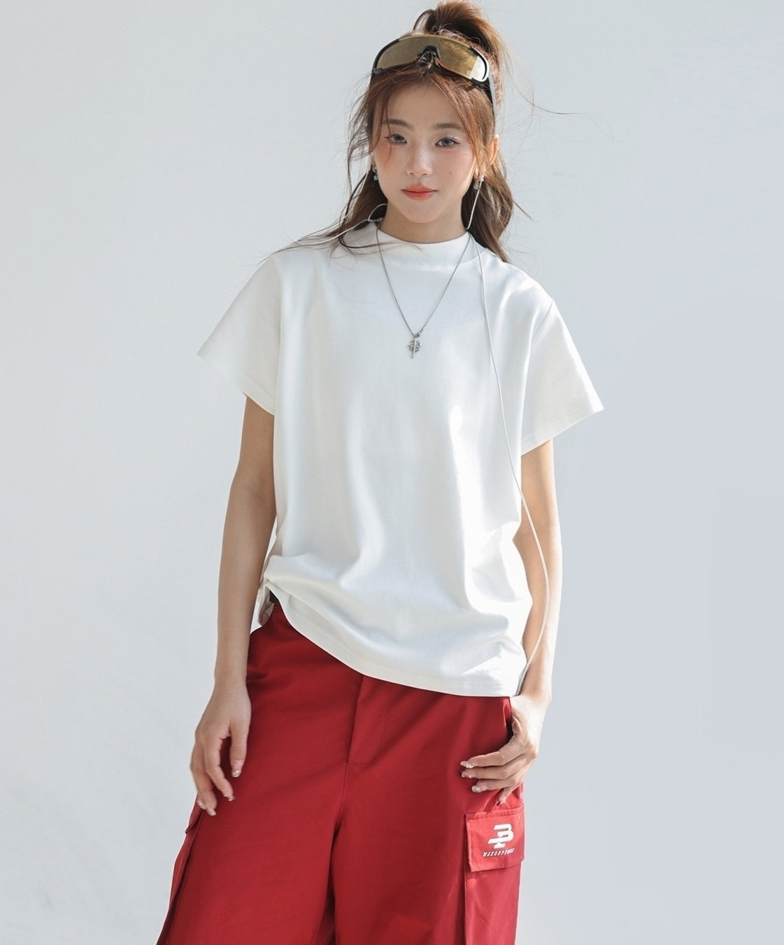 Classic Crew Neck Relaxed Fit Summer T Shirt