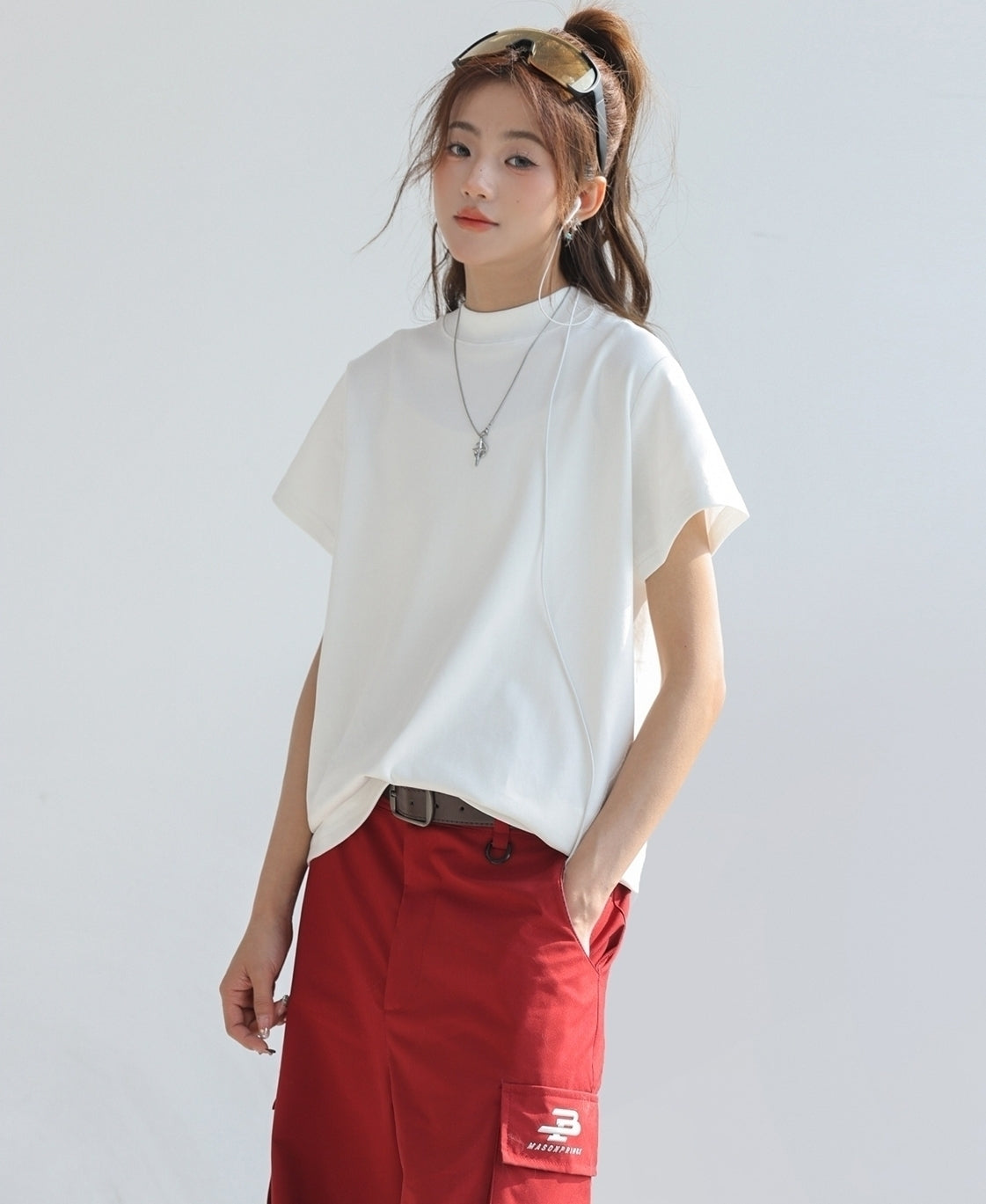 Classic Crew Neck Relaxed Fit Summer T Shirt