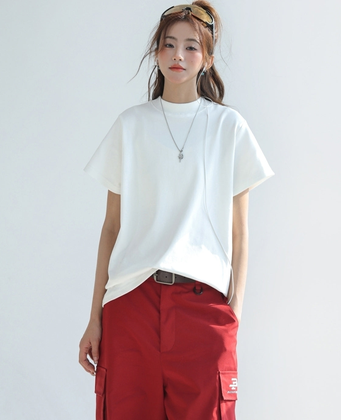Classic Crew Neck Relaxed Fit Summer T Shirt