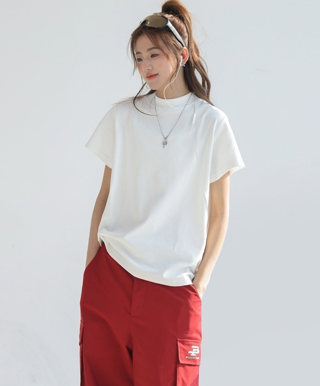 Classic Crew Neck Relaxed Fit Summer T Shirt