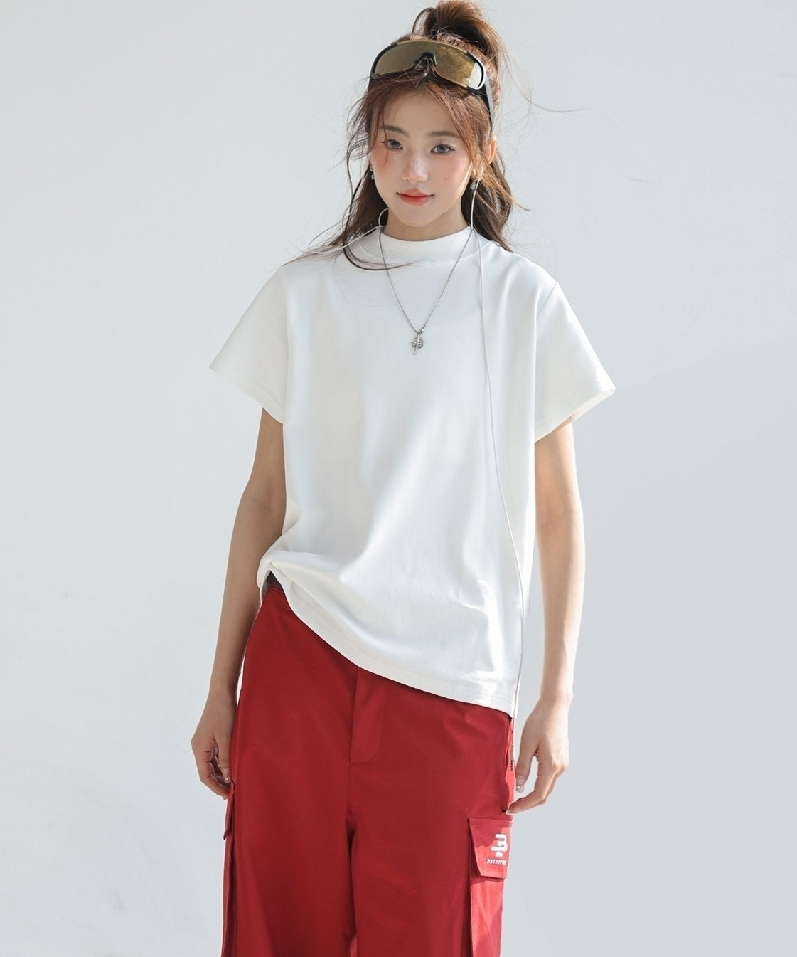Classic Crew Neck Relaxed Fit Summer T Shirt