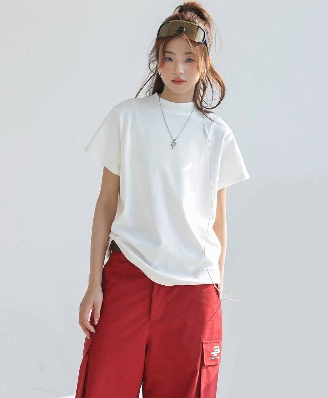 Classic Crew Neck Relaxed Fit Summer T Shirt