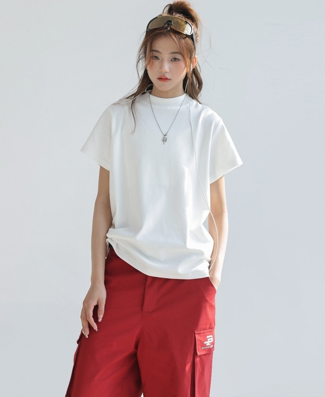 Classic Crew Neck Relaxed Fit Summer T Shirt