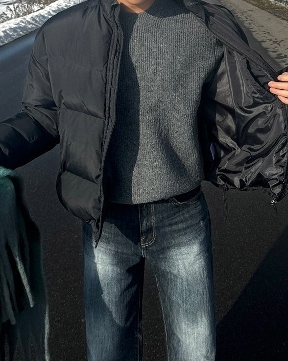Classic Crewneck Pullover Cozy Knit Sweater