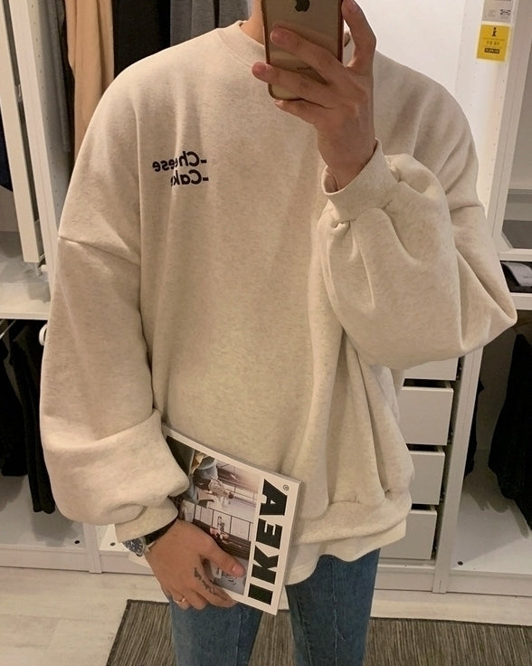 Classic Crewneck Pullover Sweatshirt Casual Loose Fit