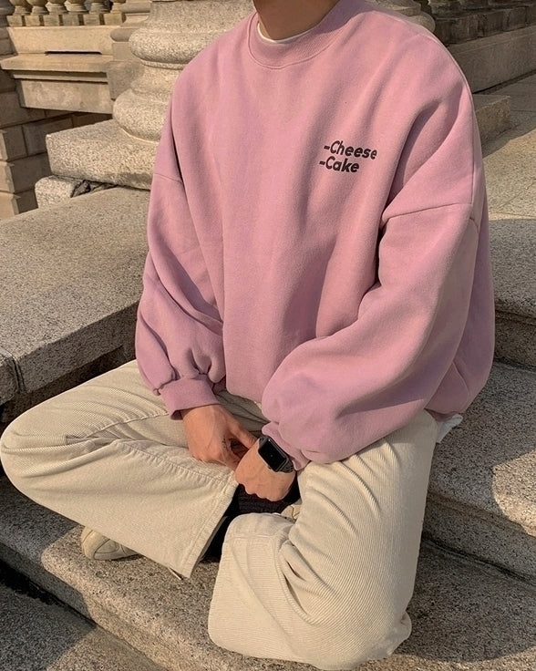 Classic Crewneck Pullover Sweatshirt Casual Loose Fit