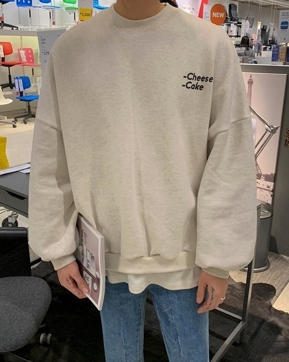Classic Crewneck Pullover Sweatshirt Casual Loose Fit
