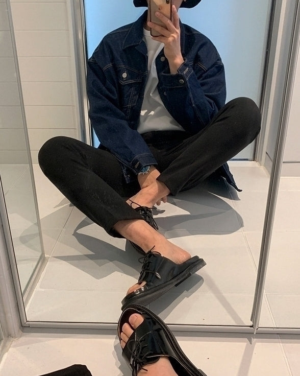 Classic Denim Jacket Casual Loose Fit Stylish Outerwear