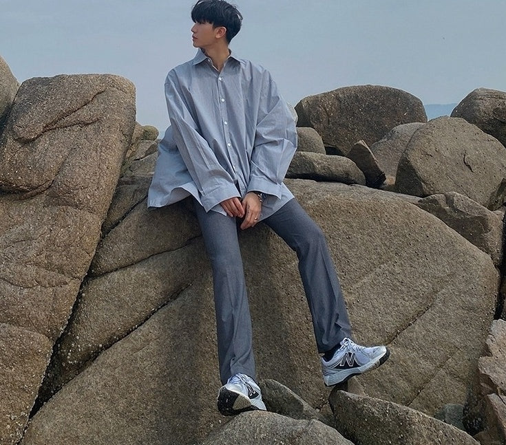 Classic Flare Casual Trousers