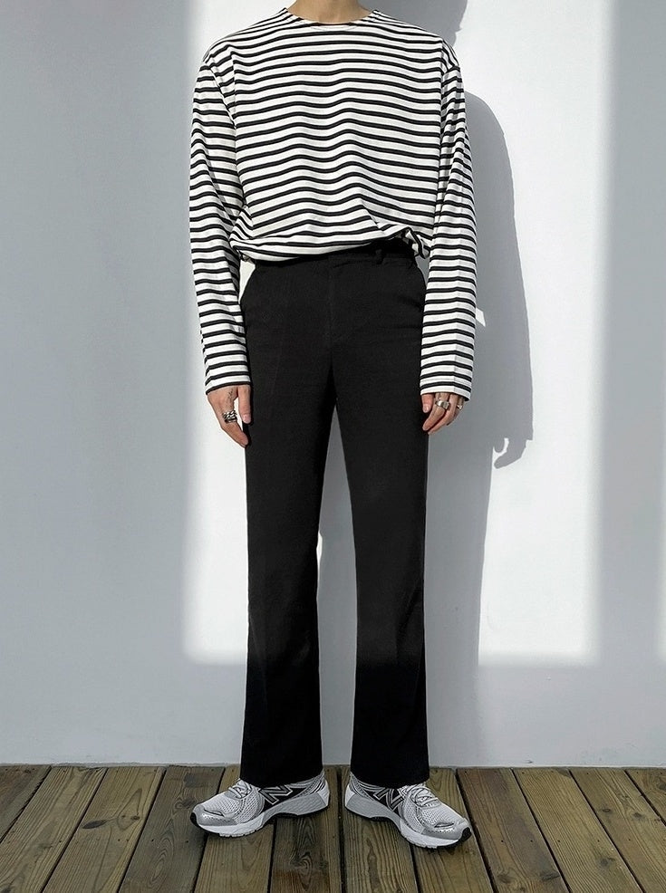 Classic Flare Casual Trousers