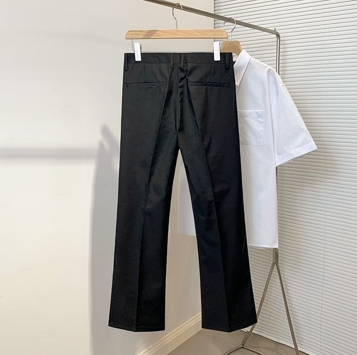 Classic Flare Casual Trousers