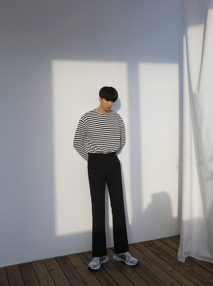 Classic Flare Casual Trousers