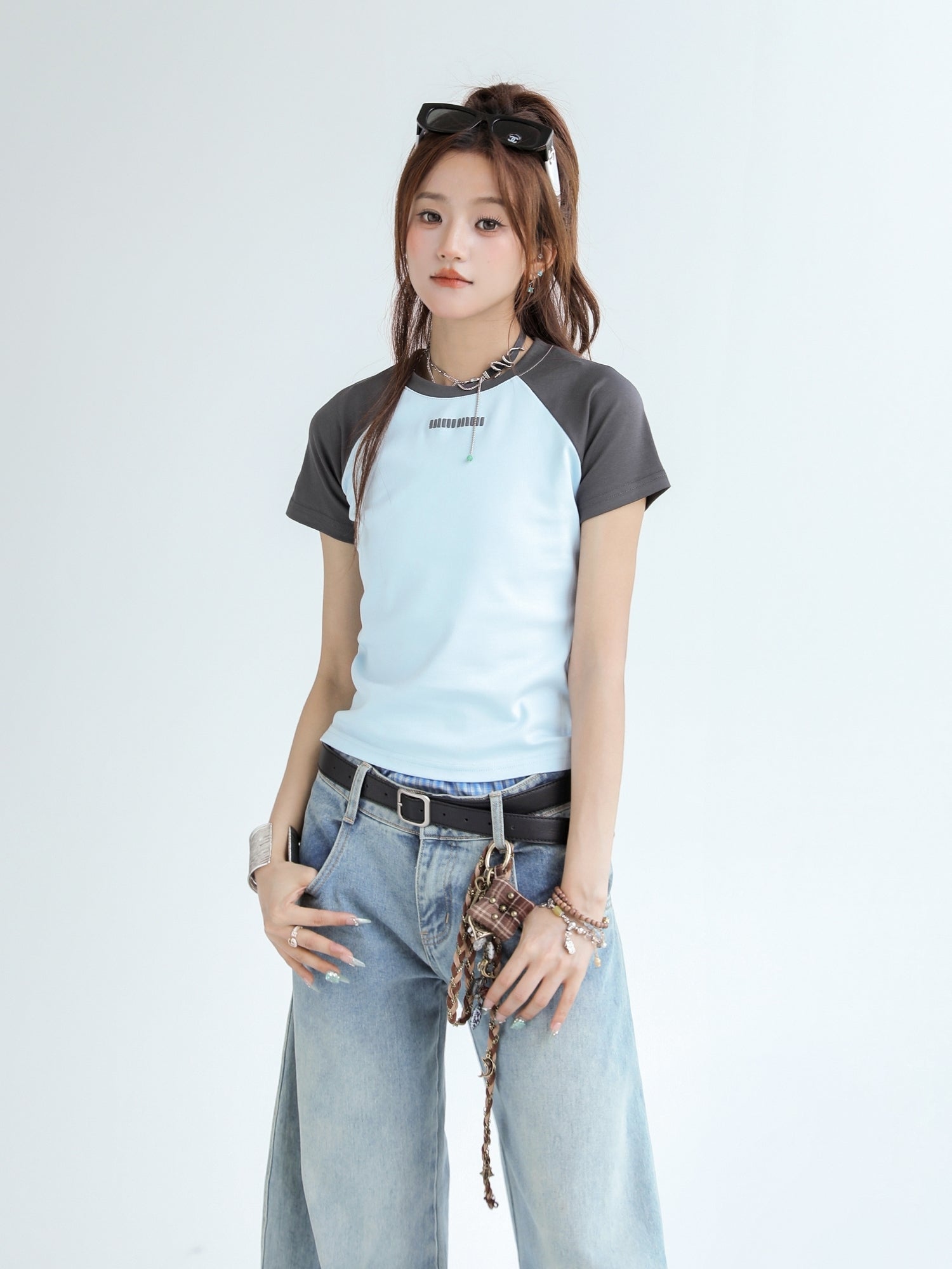 Classic Heavyweight Raglan Slim Fit Short Sleeve Top