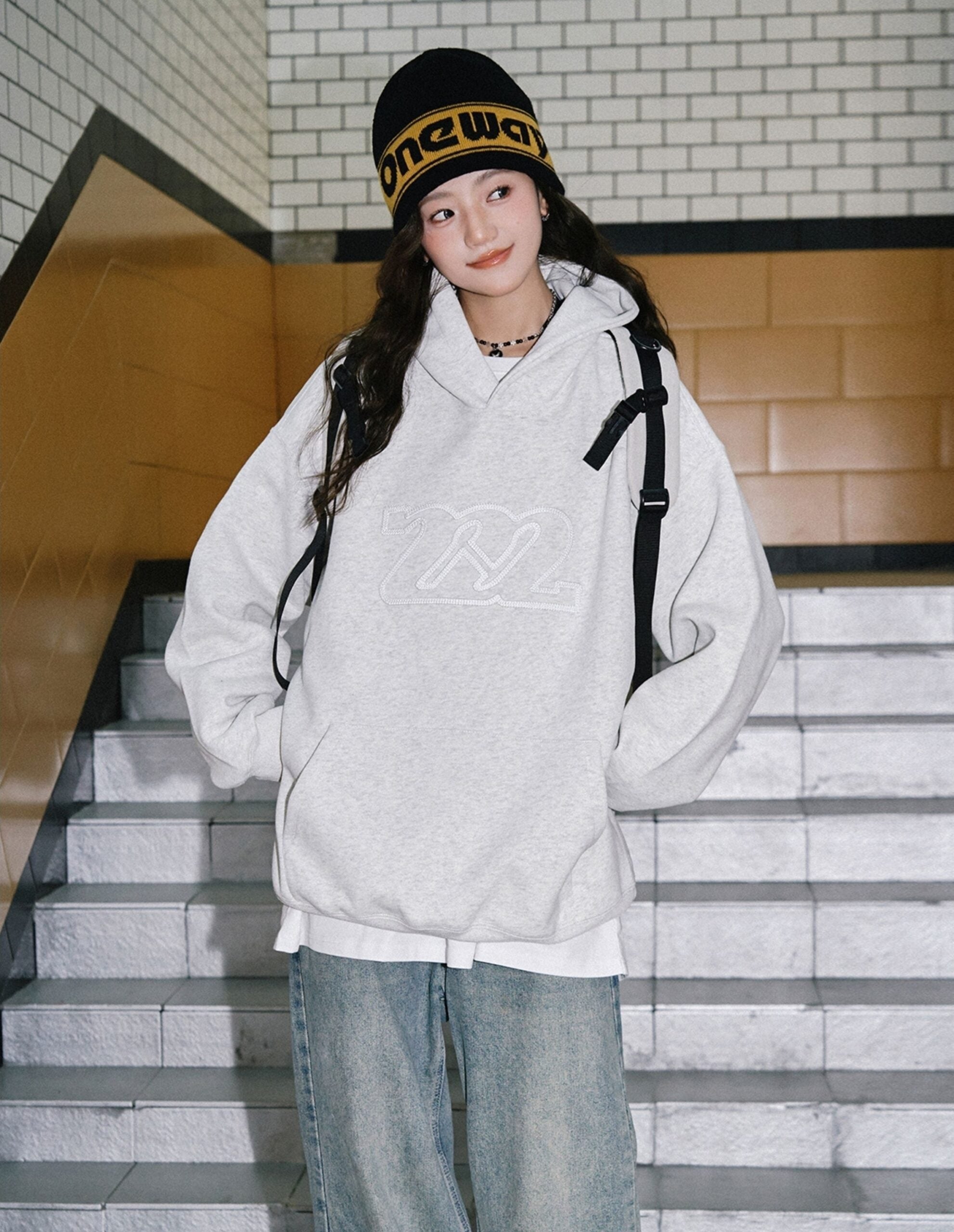 Classic Hooded Sweatshirt Casual Loose Fit Cozy Style